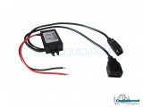 Cargador USB para coche de 12V / 12V a 5V - 3A - 15W / Convertidor DC