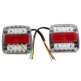 2x 46 LEDs Luz trasera del coche del camión / Luces traseras del remolque