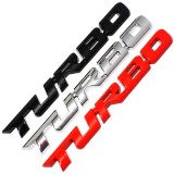 3D Metal BadgeTURBO Cuerpo Trasero Para Ford Focus 2 3 ST RS Fiesta Mondeo Tuga Ecosport Fusion