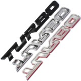3D Metal BadgeTURBO Cuerpo Trasero Para Ford Focus 2 3 ST RS Fiesta Mondeo Tuga Ecosport Fusion