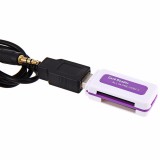APPS2CAR MP3 USB Cable de datos SSD / SHSD /MMC Tarjeta y USB stick jugar para VW / Skoda Decodificador WMA 