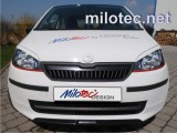 096 04 Alerón delantero - ABS negro metalizado, Škoda Citigo
