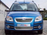 521 15 01,Rejilla del parachoques, acero inoxidable, Škoda Roomster / Fabia II 