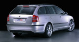 617 04 Guardabarros, ABS Negro con Raster, Škoda Octavia II