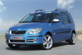 524 15 Panel de Aire del Techo Milotec, ABS-Plata Mate, Škoda Roomster