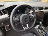 MFSW:DSG:GT:G7:CARBON Volante de cuero de carbono OEM para VW Golf 7 GT con levas de cambio DSG