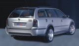478 04 4 - Extensión de parachoques trasero ROAD - ABS Negro, Škoda Octavia Combi 