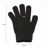 Guantes de protección anticorrosión de acero inoxidable ZK20