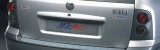 409 15 Tapa para el asa del maletero, ABS Plata, Škoda Octavia Facelift 