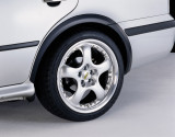 417 04 Pasos de rueda ensanchados, ABS Negro con trama, Škoda Octavia 