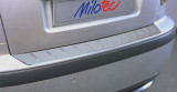 492 15 Protección del borde trasero de la 5ª puerta con salientes, ABS-Plata, Škoda Octavia Limousine