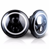 Faro LED de 7 pulgadas / Faros Harley Jeep Wrangler