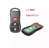 KBRASTU15 Funda para el mando a distancia Nissan Altima Armada Maxima 350Z Sentra Infiniti