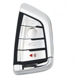 BMW Llave Shell / Caso BMW 3+1 Botón para BMW X5 X6 CON UNCUT INSERT KEY