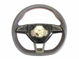 OEM 565419091M HTH Volante calefactado de fondo plano Skoda Kodiaq / Karoq / Superb 3