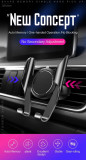  Holder:4 Soporte de teléfono de coche 360 Soporte de rotación para el teléfono en el coche de ventilación de aire de montaje para el iPhone 7 8 XS Max