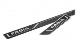 6V0071310A,Decorativo,barras de umbral,Fabia III,lámina,aspecto carbono