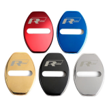 DL-002 4PCS Car Styling Marca Pegatinas Caso Para Volkswagen Polo Scirocco Escarabajo Eos R-Line 