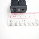 Conector de montaje empotrado AUX USB, cable de carga para Toyota Honda para iPhone Android Smartphone