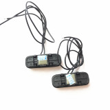 Luz de matrícula trasera trasera con botón de interruptor de maletero para Chevrolet Cruze 2009-2014