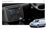 A35-VW0701 Coche Reproductor Multimedia Android 8.1 2 Din DVD Para Volkswagen / GOLF / POLO / TRANSPORTER / Passat B5 GPS Radio RAM 2G 