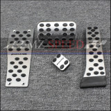 AM-G Pedal de aleación de aluminio para Mercedes Benz C E S GLK SLK CLS SL-Class W203 W204 W211 W212 W210 AMG 