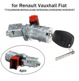 7701208408 Interruptor de arranque+llave para Renault / para Vauxhall Fiat 2005-2012