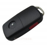 V-KS39 Flip Car Key Shell Para Volkswagen Sharan / Multivan T5 