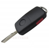 V-KS39 Flip Car Key Shell Para Volkswagen Sharan / Multivan T5 