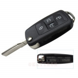 V-KS39 Flip Car Key Shell Para Volkswagen Sharan / Multivan T5 