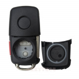 V-KS39 Flip Car Key Shell Para Volkswagen Sharan / Multivan T5 
