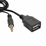 Adaptador AUX USB MP3, cambiador de CD de interfaz AUX de 3,5mm para Toyota Avensis RAV4 Auris Corolla Venza Yaris Lexus