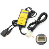 Adaptador AUX USB MP3, cambiador de CD de interfaz AUX de 3,5mm para Toyota Avensis RAV4 Auris Corolla Venza Yaris Lexus