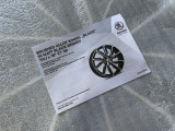 654071498C ZG6,OEM,Skoda,Scala,Llanta de aleación cepillada,Blade,18,negro mate