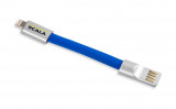 657051445,Llavero Cargador 2en1,Azul,Skoda,Scala
