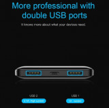 10000mAh Power Bank de carga portátil para Xiaomi Mi 9 iPhone