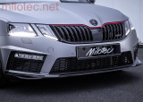 33 675 04 Bordes de spoiler delantero con labio de spoiler para Škoda Octavia III. Facelift RS Limousine 2017 -
