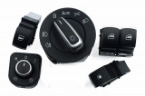 5K3959857 Juego de interruptores de control de ventanas para VW Passat B6 Golf MK5 6 R32 GTI MK5 Rabbit Tiguan