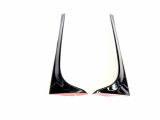 VW:11 2Pcs Spoiler Embellecedor de aleta para VW GOLF MK7 MK7.5 R GTE GTD