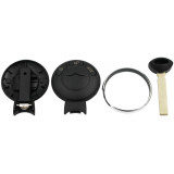 3 Botón de la llave a distancia caso Fob Shell para BMW Mini Cooper