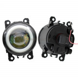 Lámpara LED antiniebla de 2 uds con ojo de Ángel para Ford Focus MK2/3 Fusion Fiesta Tourneo Transit 2006-2015