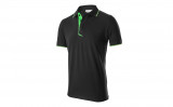 Mens black polo-shirt Essential,Polo negro para hombre Essential,Skoda