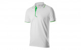 Mens white polo-shirt Essential,Polo blanco para hombre Essential,Skoda