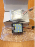 LPL-160702 2pcs LED Luz de espejo lateral para Ford Focus III / Kuga / Escape / Mondeo IV / C-Max 