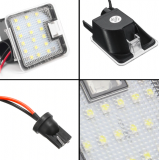 2 luces LED debajo del espejo lateral para Ford C-max Focus Kuga Escape Mondeo IV S-Max