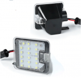 2 luces LED debajo del espejo lateral para Ford C-max Focus Kuga Escape Mondeo IV S-Max