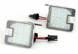 2 luces LED debajo del espejo lateral para Ford C-max Focus Kuga Escape Mondeo IV S-Max