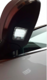 2 luces LED debajo del espejo lateral para Ford C-max Focus Kuga Escape Mondeo IV S-Max