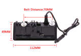 RCD510 RGB Cámara de marcha atrás RVC Trunk Handle Para Volkswagen