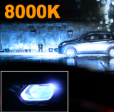 Bombillas LED para faros delanteros / Luz antiniebla LED H7, 8000K, S2Plus 48W 12000LM